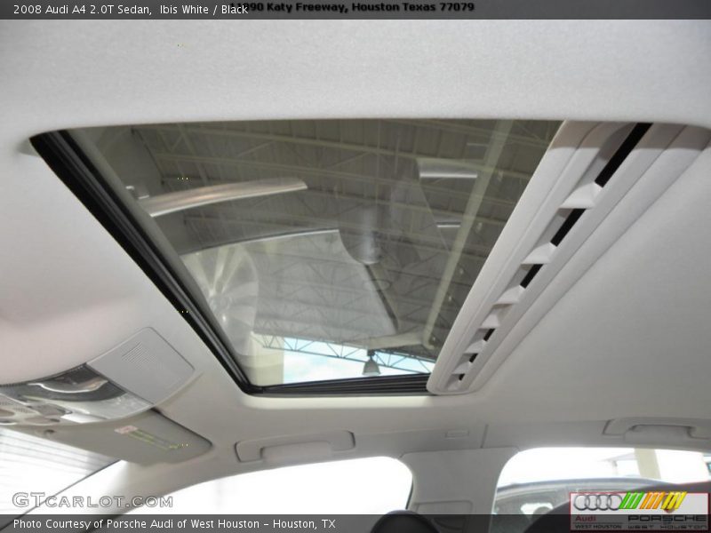 Ibis White / Black 2008 Audi A4 2.0T Sedan