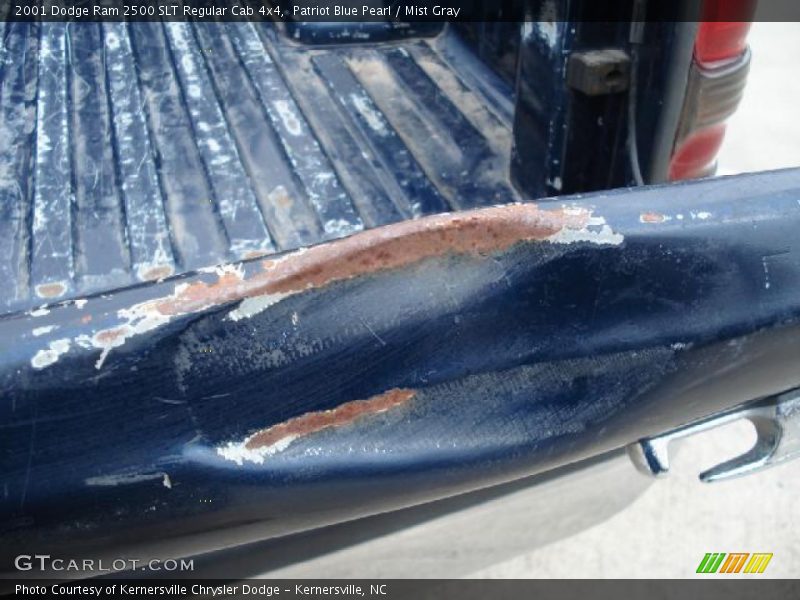 Patriot Blue Pearl / Mist Gray 2001 Dodge Ram 2500 SLT Regular Cab 4x4