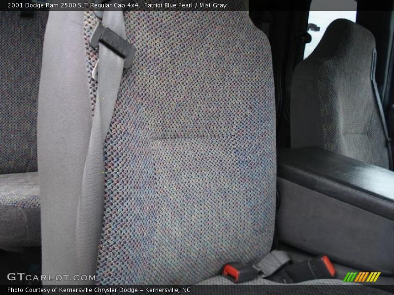 Patriot Blue Pearl / Mist Gray 2001 Dodge Ram 2500 SLT Regular Cab 4x4