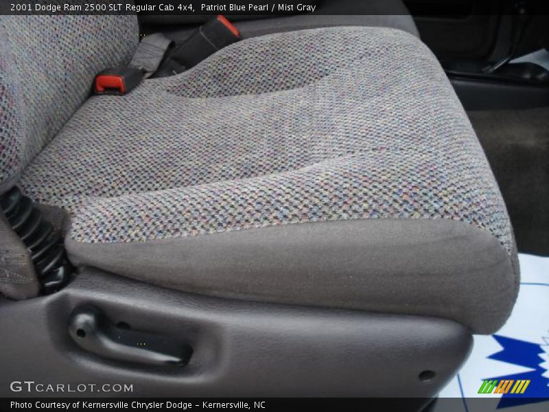 Patriot Blue Pearl / Mist Gray 2001 Dodge Ram 2500 SLT Regular Cab 4x4