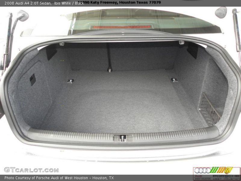 Ibis White / Black 2008 Audi A4 2.0T Sedan