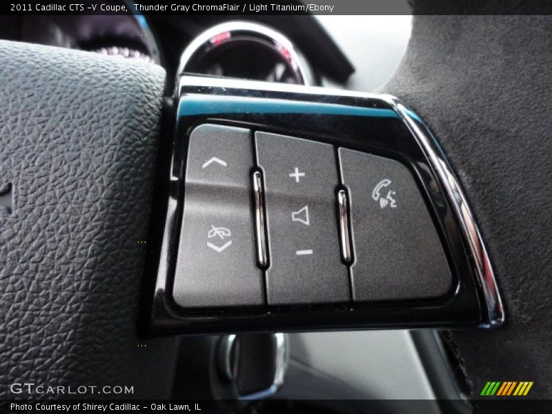 Controls of 2011 CTS -V Coupe