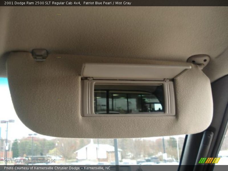 Patriot Blue Pearl / Mist Gray 2001 Dodge Ram 2500 SLT Regular Cab 4x4