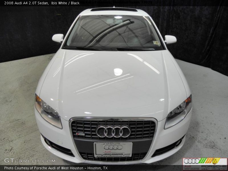 Ibis White / Black 2008 Audi A4 2.0T Sedan
