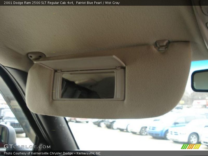 Patriot Blue Pearl / Mist Gray 2001 Dodge Ram 2500 SLT Regular Cab 4x4