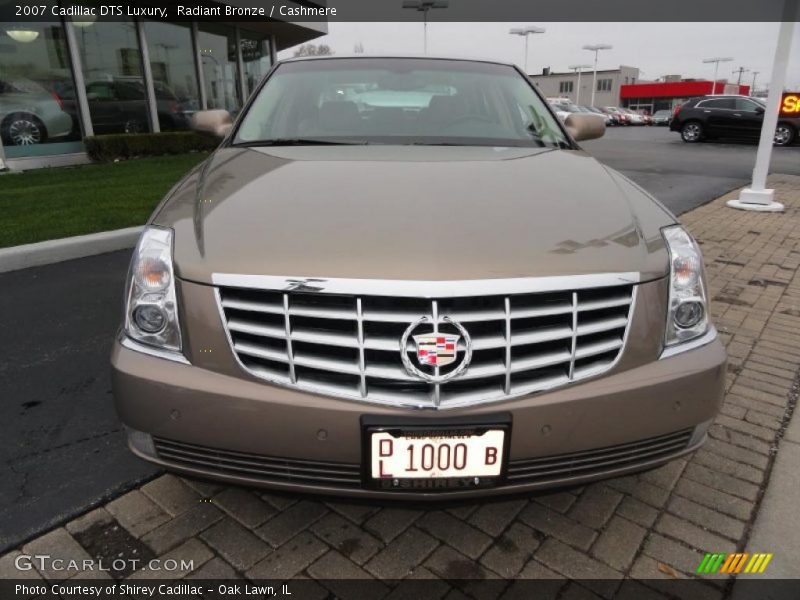 Radiant Bronze / Cashmere 2007 Cadillac DTS Luxury