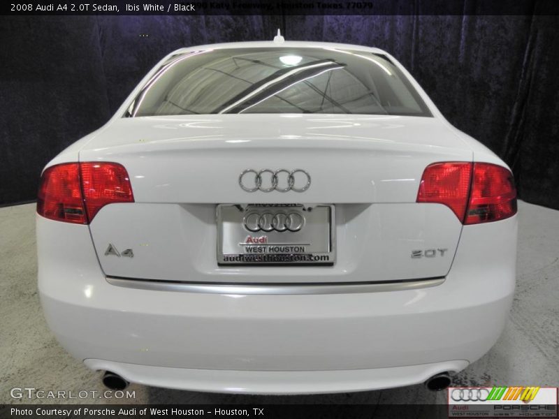 Ibis White / Black 2008 Audi A4 2.0T Sedan