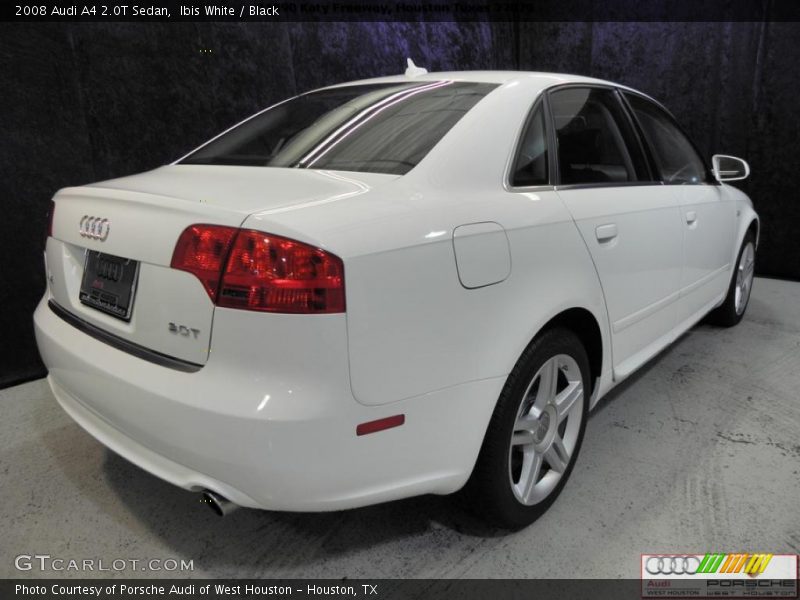 Ibis White / Black 2008 Audi A4 2.0T Sedan
