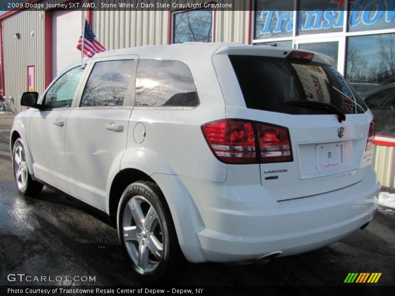 Stone White / Dark Slate Gray/Light Graystone 2009 Dodge Journey SXT AWD