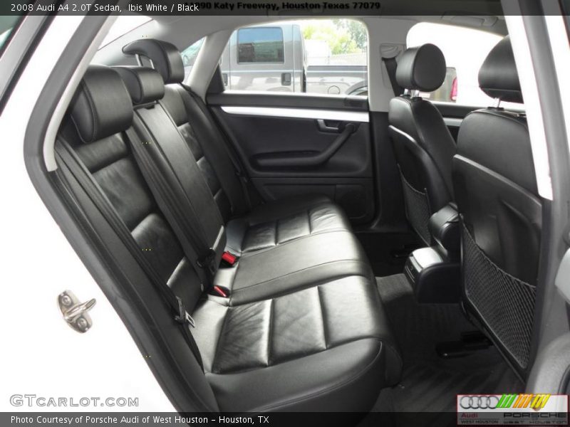 Ibis White / Black 2008 Audi A4 2.0T Sedan