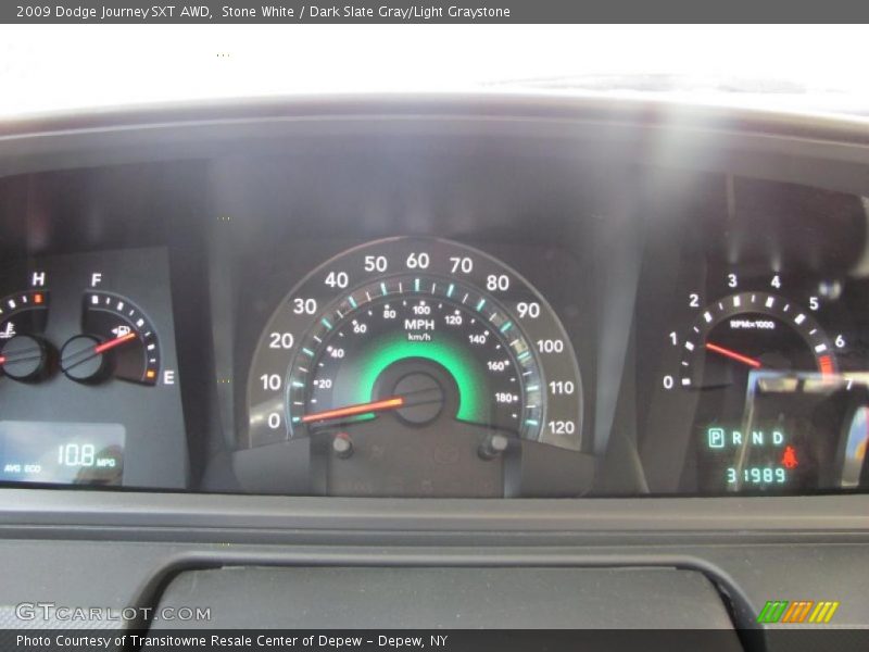 Stone White / Dark Slate Gray/Light Graystone 2009 Dodge Journey SXT AWD