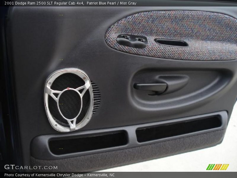 Patriot Blue Pearl / Mist Gray 2001 Dodge Ram 2500 SLT Regular Cab 4x4