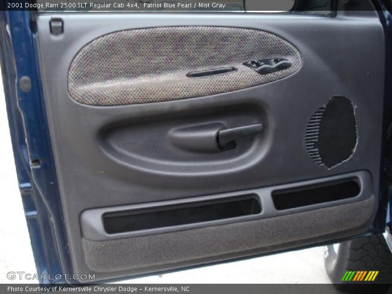 Patriot Blue Pearl / Mist Gray 2001 Dodge Ram 2500 SLT Regular Cab 4x4