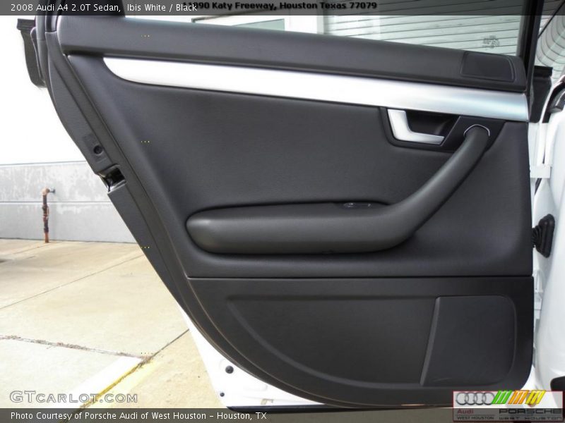 Ibis White / Black 2008 Audi A4 2.0T Sedan