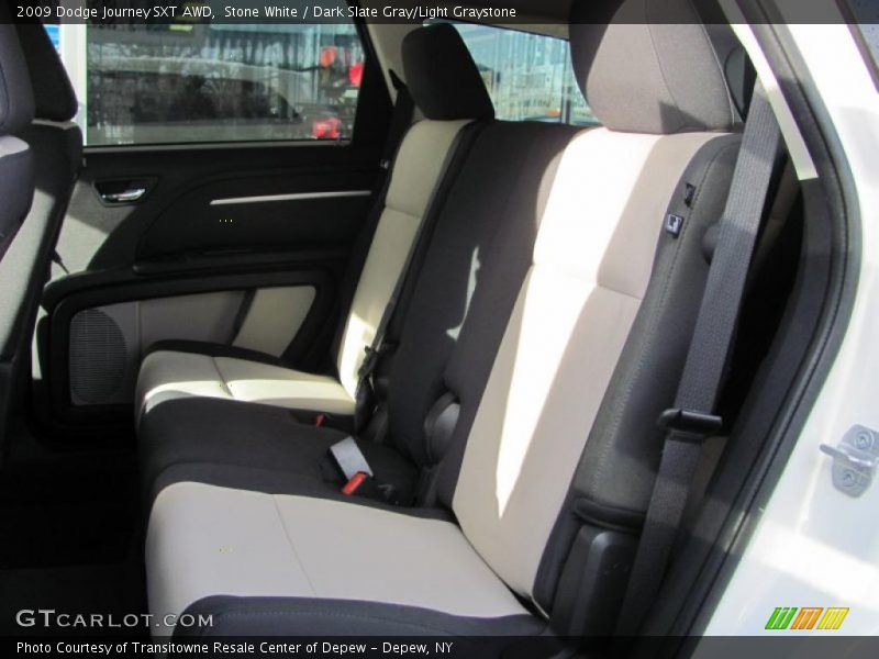 Stone White / Dark Slate Gray/Light Graystone 2009 Dodge Journey SXT AWD