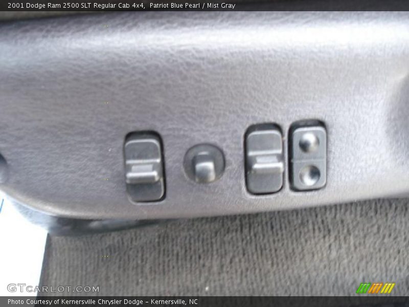 Patriot Blue Pearl / Mist Gray 2001 Dodge Ram 2500 SLT Regular Cab 4x4