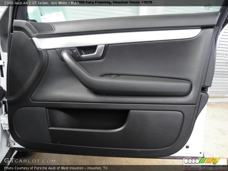 Ibis White / Black 2008 Audi A4 2.0T Sedan