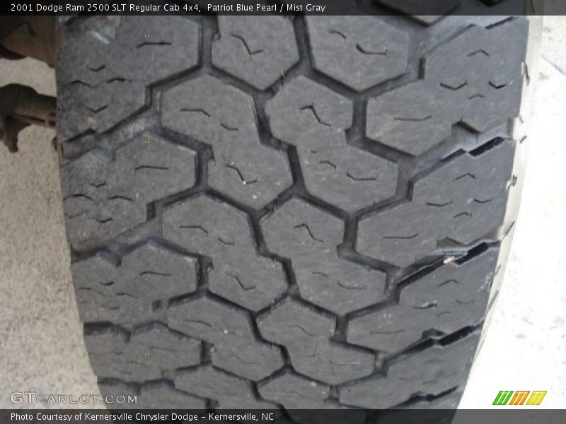 Patriot Blue Pearl / Mist Gray 2001 Dodge Ram 2500 SLT Regular Cab 4x4