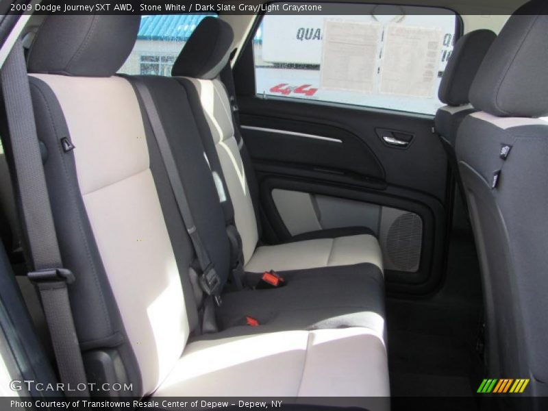 Stone White / Dark Slate Gray/Light Graystone 2009 Dodge Journey SXT AWD