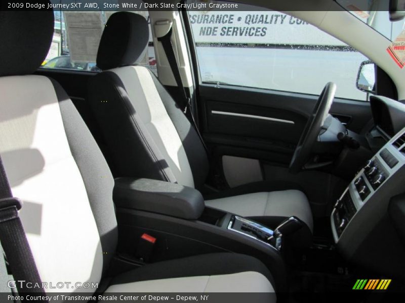 Stone White / Dark Slate Gray/Light Graystone 2009 Dodge Journey SXT AWD