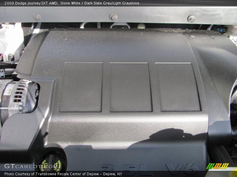 Stone White / Dark Slate Gray/Light Graystone 2009 Dodge Journey SXT AWD