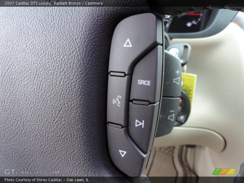 Radiant Bronze / Cashmere 2007 Cadillac DTS Luxury