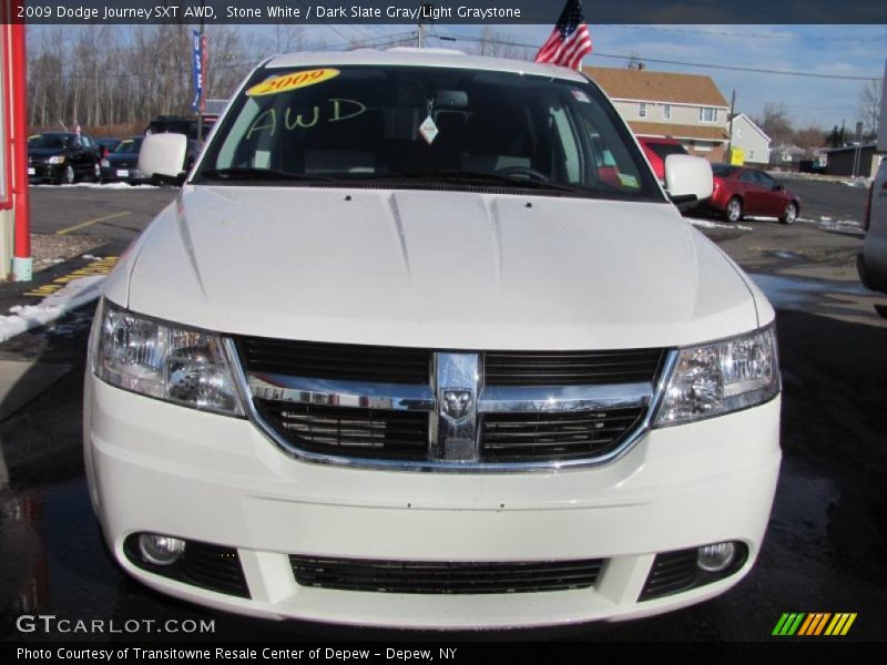 Stone White / Dark Slate Gray/Light Graystone 2009 Dodge Journey SXT AWD