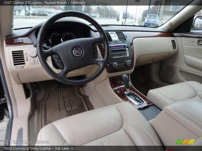Radiant Bronze / Cashmere 2007 Cadillac DTS Luxury