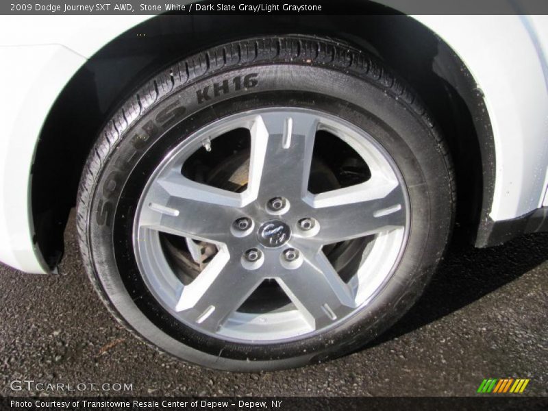 Stone White / Dark Slate Gray/Light Graystone 2009 Dodge Journey SXT AWD