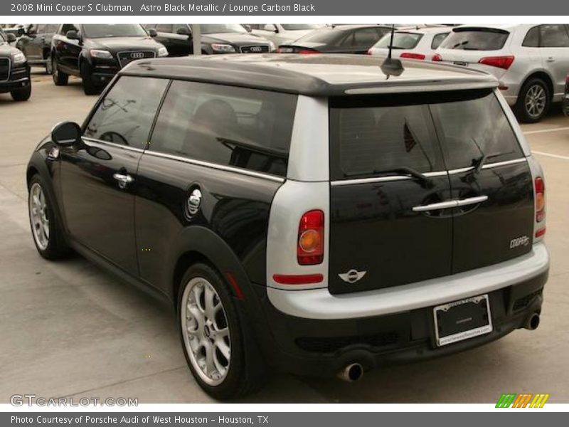 Astro Black Metallic / Lounge Carbon Black 2008 Mini Cooper S Clubman
