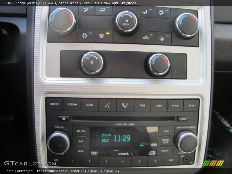 Stone White / Dark Slate Gray/Light Graystone 2009 Dodge Journey SXT AWD