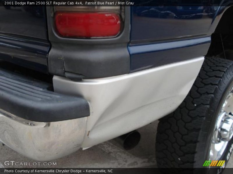 Patriot Blue Pearl / Mist Gray 2001 Dodge Ram 2500 SLT Regular Cab 4x4