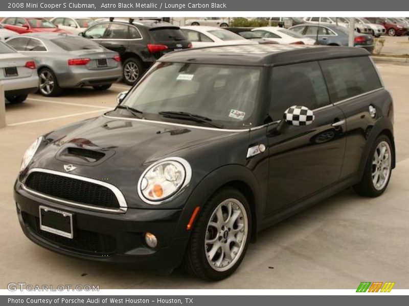 Astro Black Metallic / Lounge Carbon Black 2008 Mini Cooper S Clubman