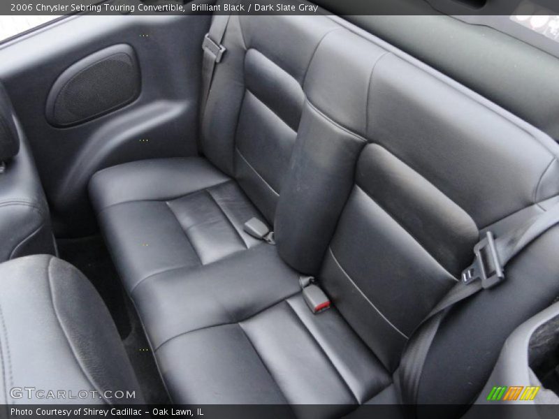 Brilliant Black / Dark Slate Gray 2006 Chrysler Sebring Touring Convertible