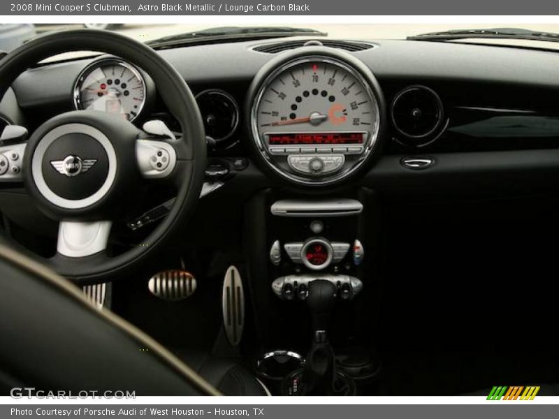 Astro Black Metallic / Lounge Carbon Black 2008 Mini Cooper S Clubman