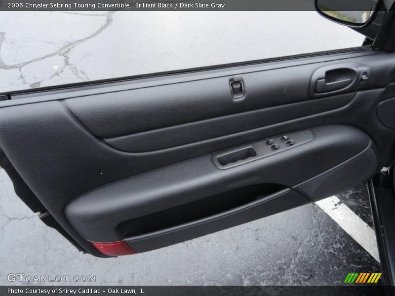 Brilliant Black / Dark Slate Gray 2006 Chrysler Sebring Touring Convertible