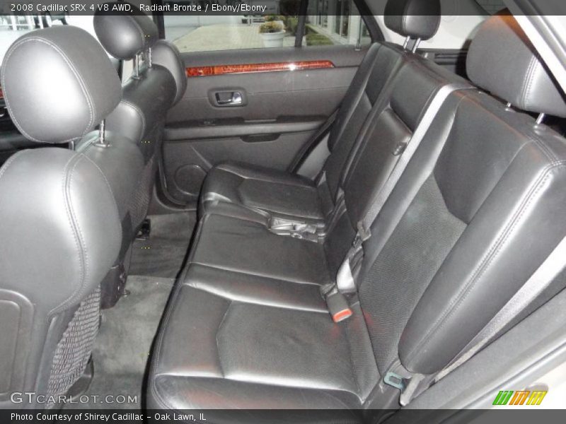  2008 SRX 4 V8 AWD Ebony/Ebony Interior