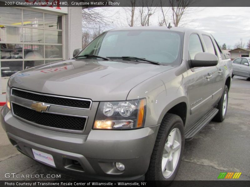 Graystone Metallic / Ebony 2007 Chevrolet Avalanche LT 4WD