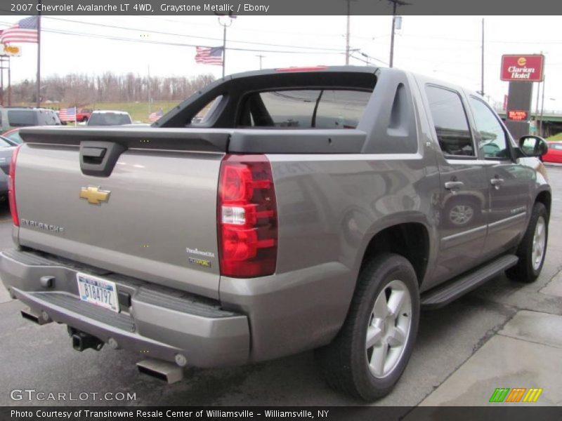 Graystone Metallic / Ebony 2007 Chevrolet Avalanche LT 4WD