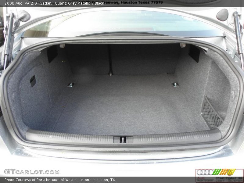 Quartz Grey Metallic / Black 2008 Audi A4 2.0T Sedan