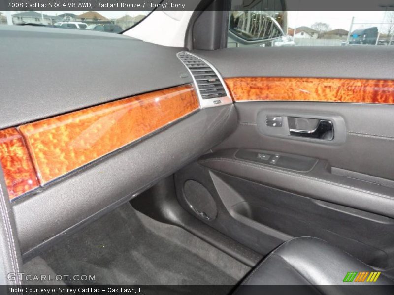 Radiant Bronze / Ebony/Ebony 2008 Cadillac SRX 4 V8 AWD