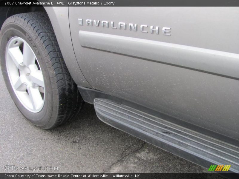 Graystone Metallic / Ebony 2007 Chevrolet Avalanche LT 4WD