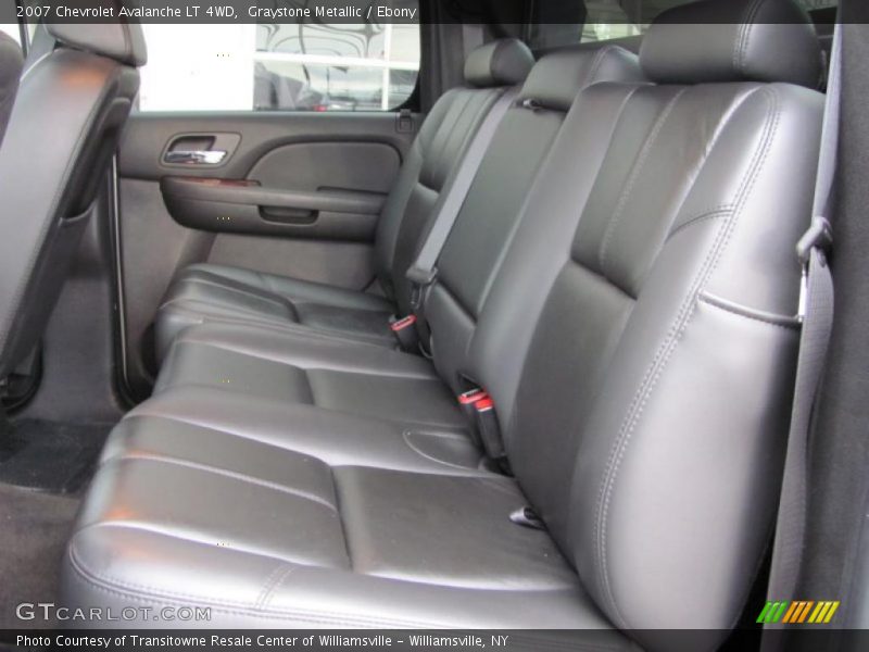 Graystone Metallic / Ebony 2007 Chevrolet Avalanche LT 4WD
