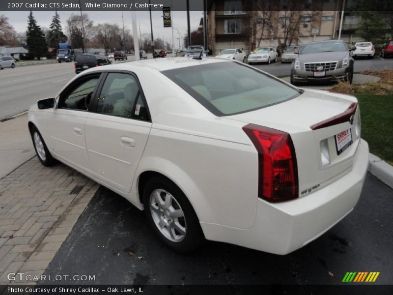 White Diamond / Cashmere 2007 Cadillac CTS Sedan