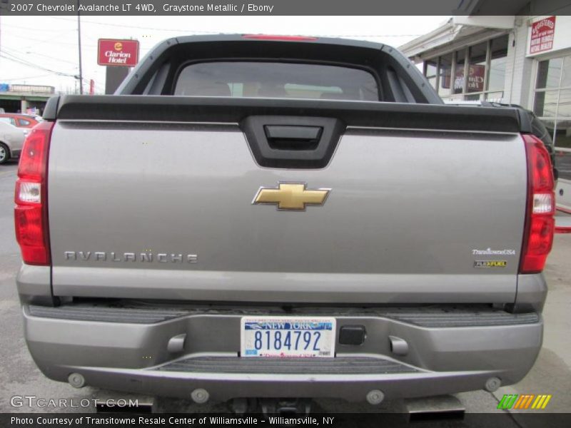 Graystone Metallic / Ebony 2007 Chevrolet Avalanche LT 4WD