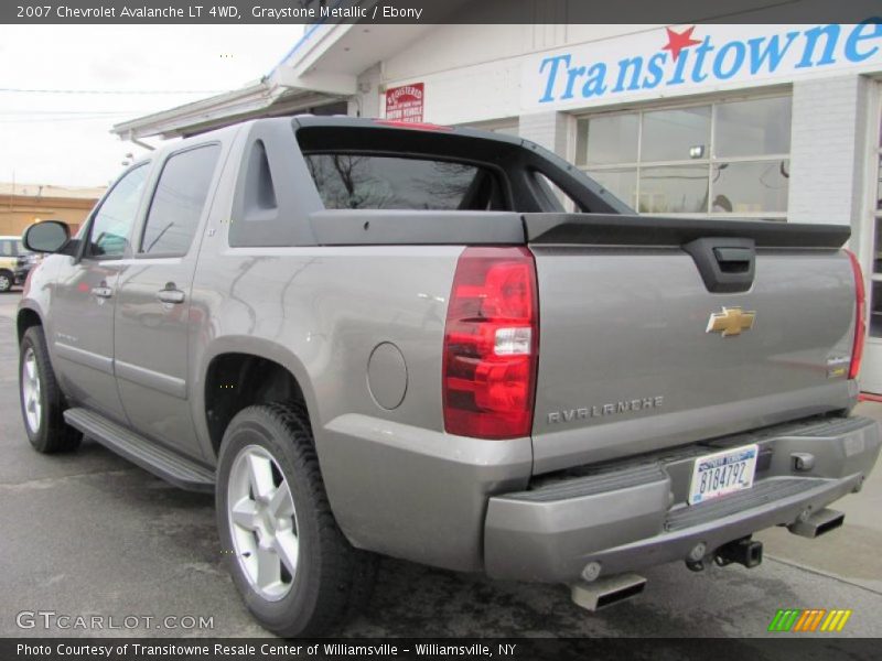 Graystone Metallic / Ebony 2007 Chevrolet Avalanche LT 4WD