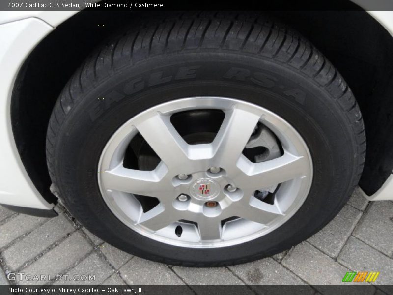 White Diamond / Cashmere 2007 Cadillac CTS Sedan