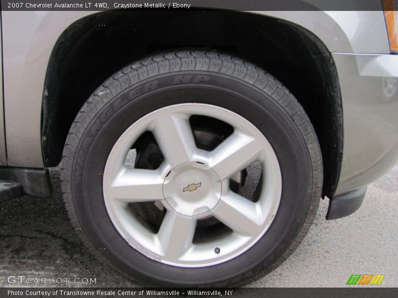 Graystone Metallic / Ebony 2007 Chevrolet Avalanche LT 4WD