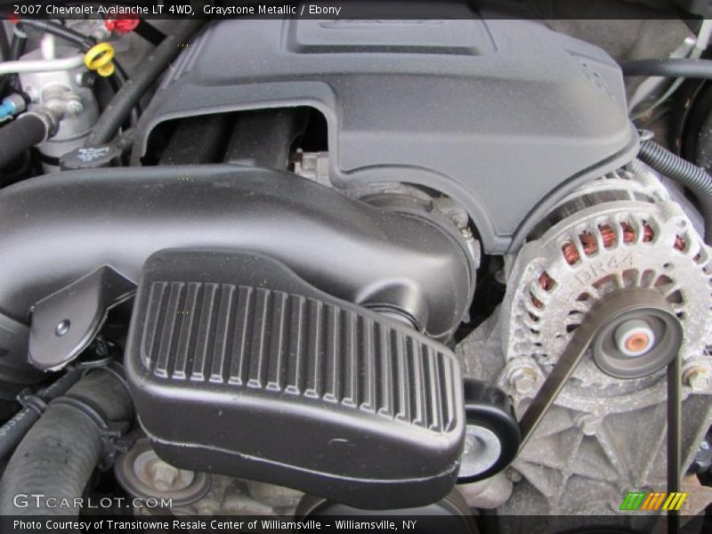 Graystone Metallic / Ebony 2007 Chevrolet Avalanche LT 4WD