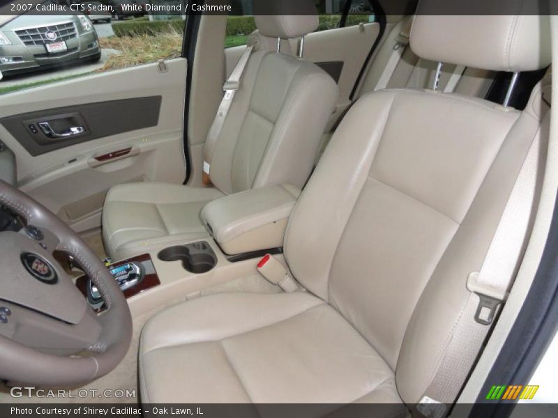 White Diamond / Cashmere 2007 Cadillac CTS Sedan